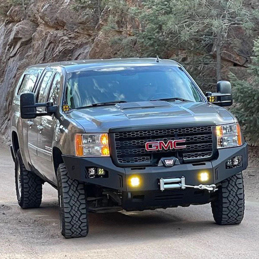 2011-2014 GMC 2500HD/3500HD FRONT OCTANE WINCH BUMPER
