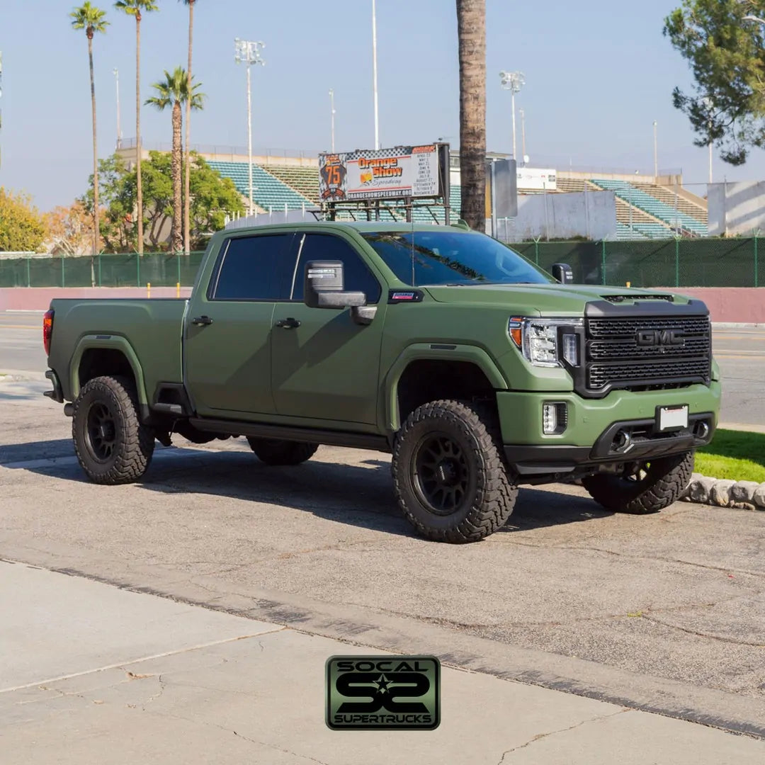 CST 20-25 GM 2500 4″ Stage 5 Suspension System Front View