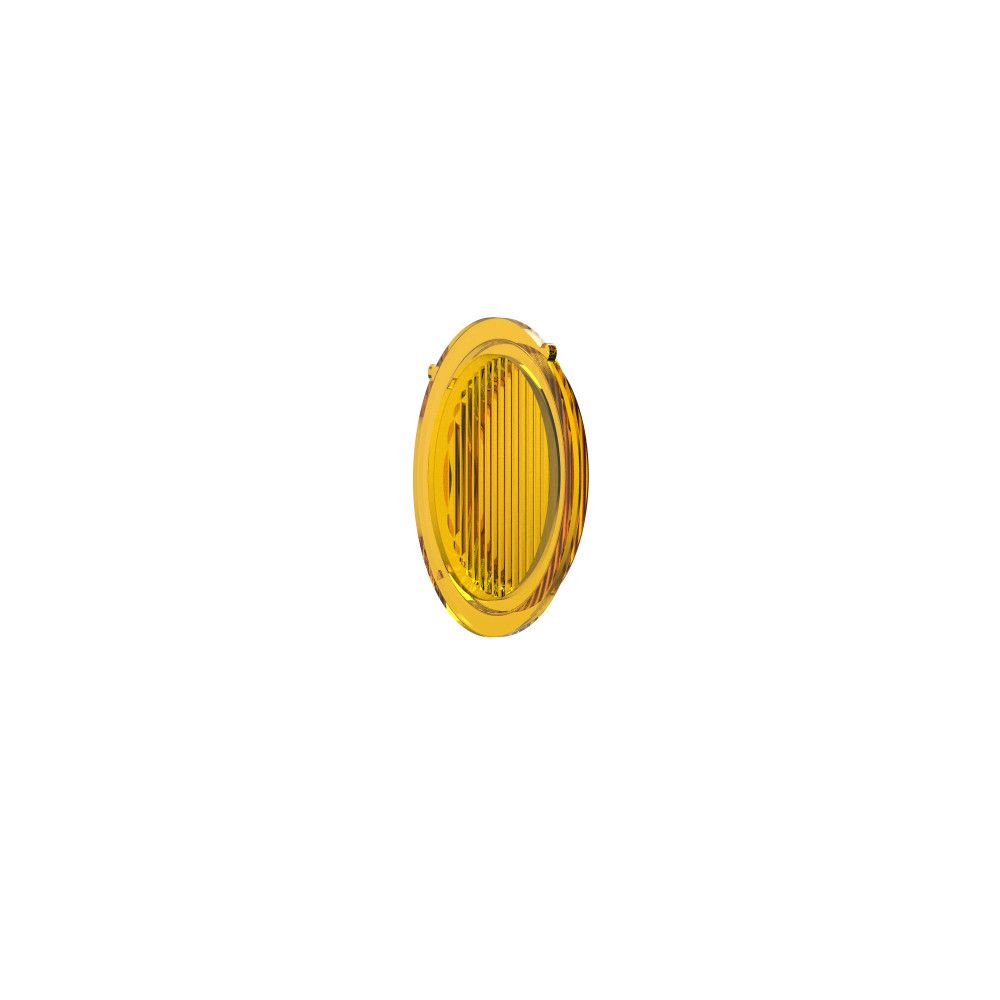 KC HiLites FLEX ERA 1 | Performance Yellow Spread Beam Lens Front View
