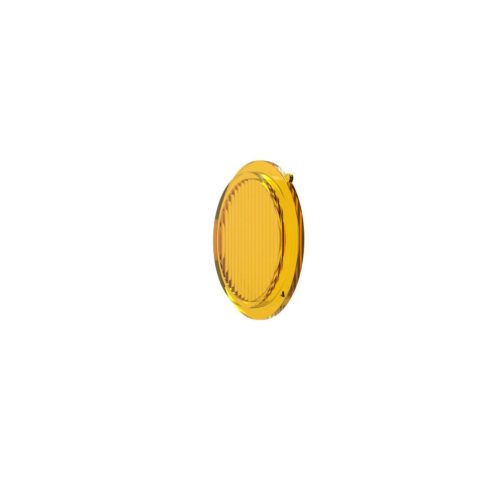 KC HiLites FLEX ERA 1 | Performance Yellow Spread Beam Lens Front View