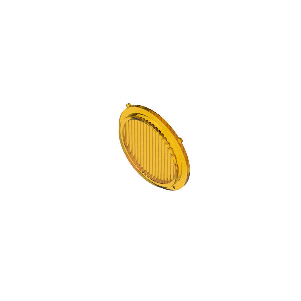 KC HiLites FLEX ERA 1 | Performance Yellow Spread Beam Lens Front View