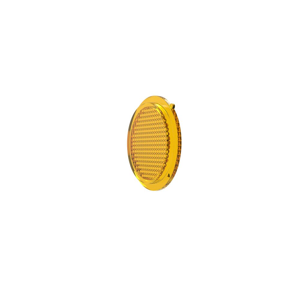 KC HiLites FLEX ERA 1 - Performance Yellow Flood Beam Lens Front View