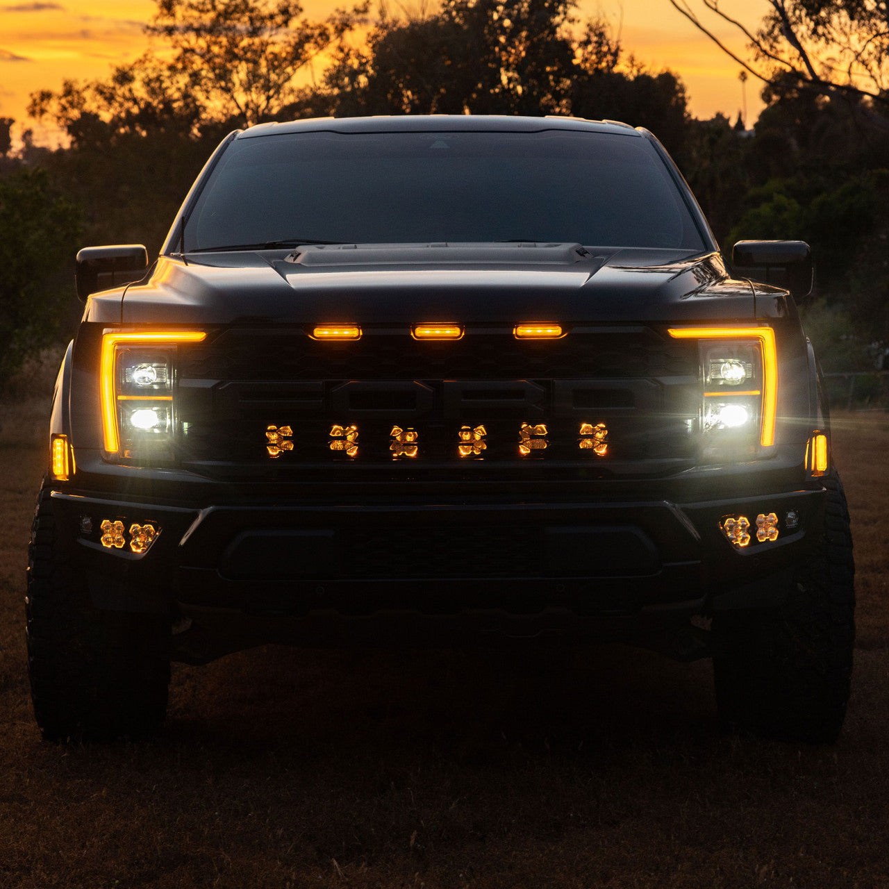Squadron 2.0 Pro Behind-the-Grille Light Kit - Ford 2021-26 F-150 Raptor, 2024-26 F-150 Raptor 37/R