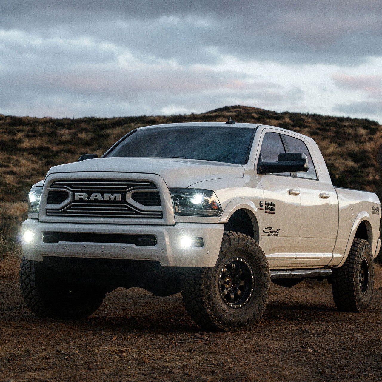 Squadron 2.0 Sport/Squadron SAE Dual Fog Pocket Light Kit - RAM 2009-12 1500; 2010-18 2500/3500