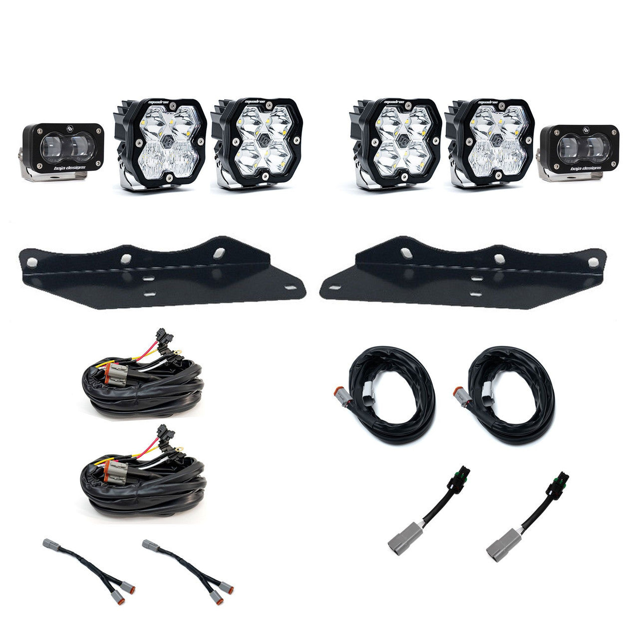 Squadron 2.0 Sport/S2 SAE "Sportman" Fog Pocket Light Kit - Ford 2017-20 F-150 Raptor