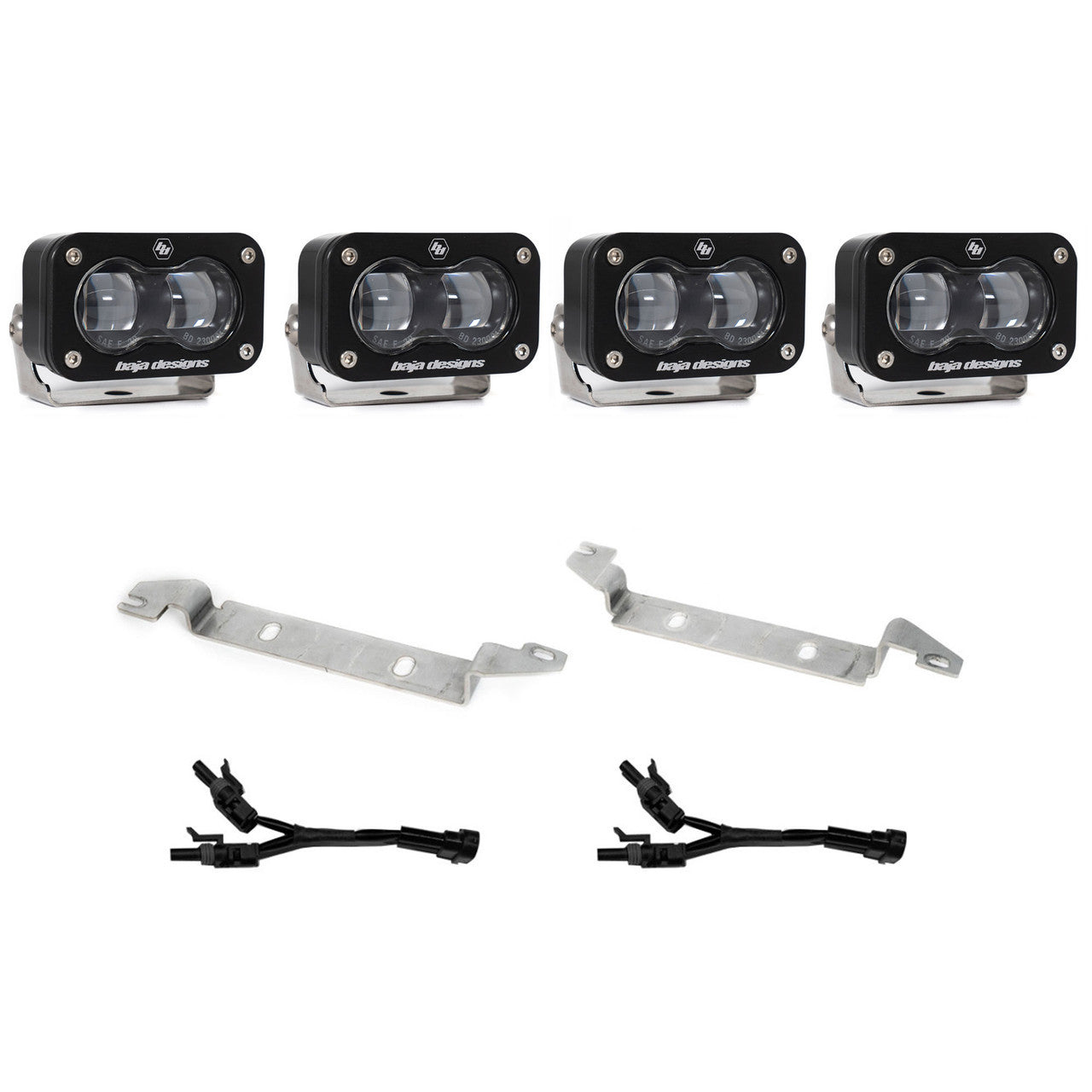 S2 SAE OEM Fog Light Replacement Kit - 2025-On Toyota 4Runner NOTE: Non-TRD Pro Front View