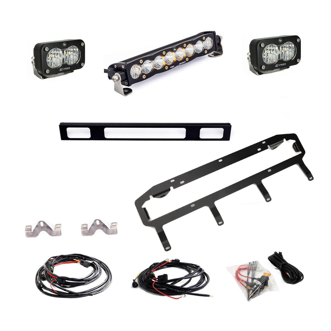 S8 10-inch/S2 Pro Grille Light Replacement Kit - 2025-On Toyota 4Runner; Note: TRD Pro Front View
