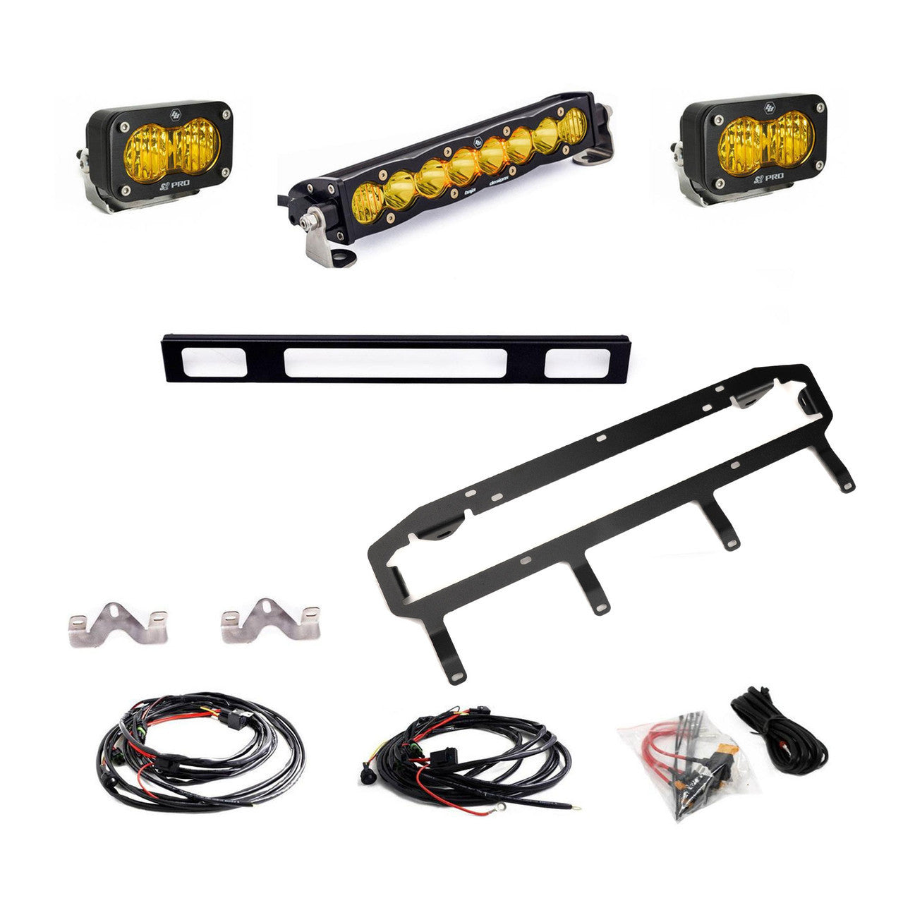 S8 10-inch/S2 Pro Grille Light Replacement Kit - 2025-On Toyota 4Runner; Note: TRD Pro Front View