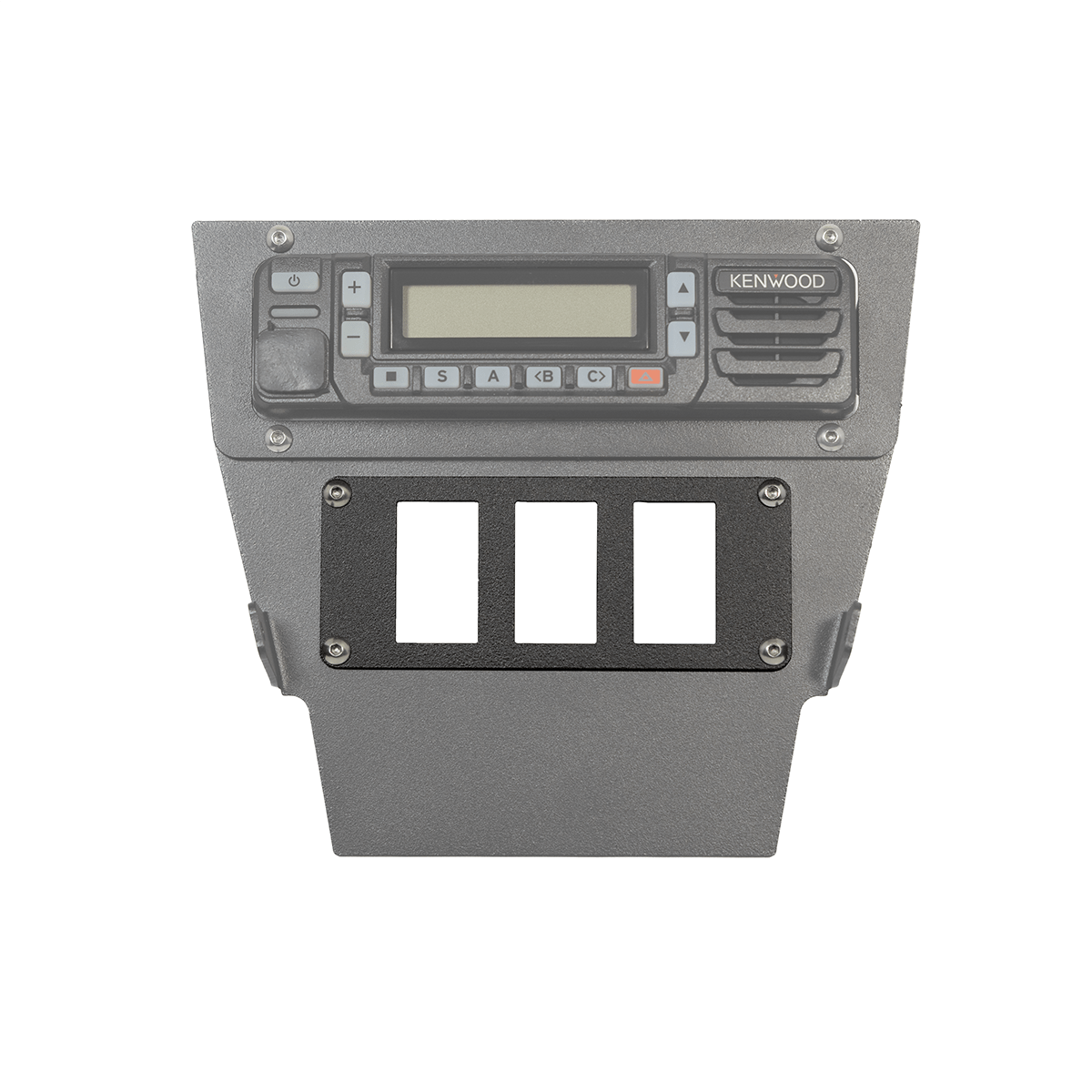 PCI Rocker Intercom Adapter Block Off Plate