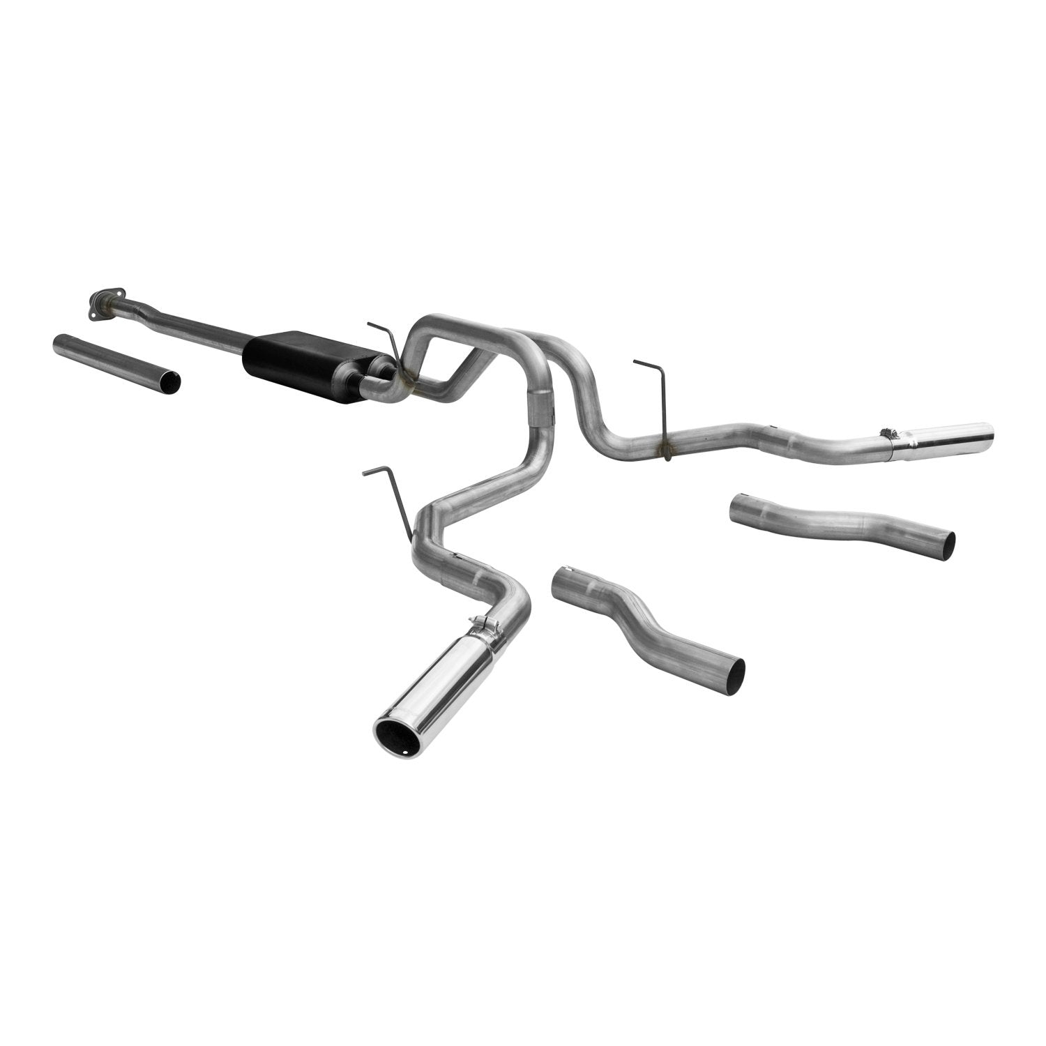 Flowmaster Force II Cat-back Exhaust System Front View