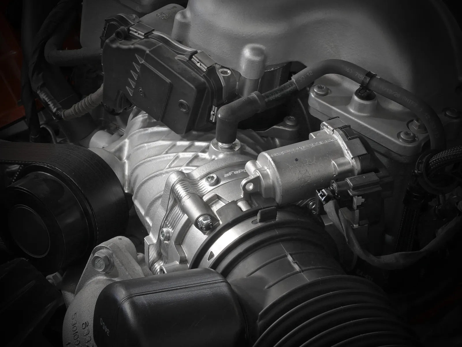 2021-2024 Ram TRX Silver Bullet Throttle Body Spacer Front View