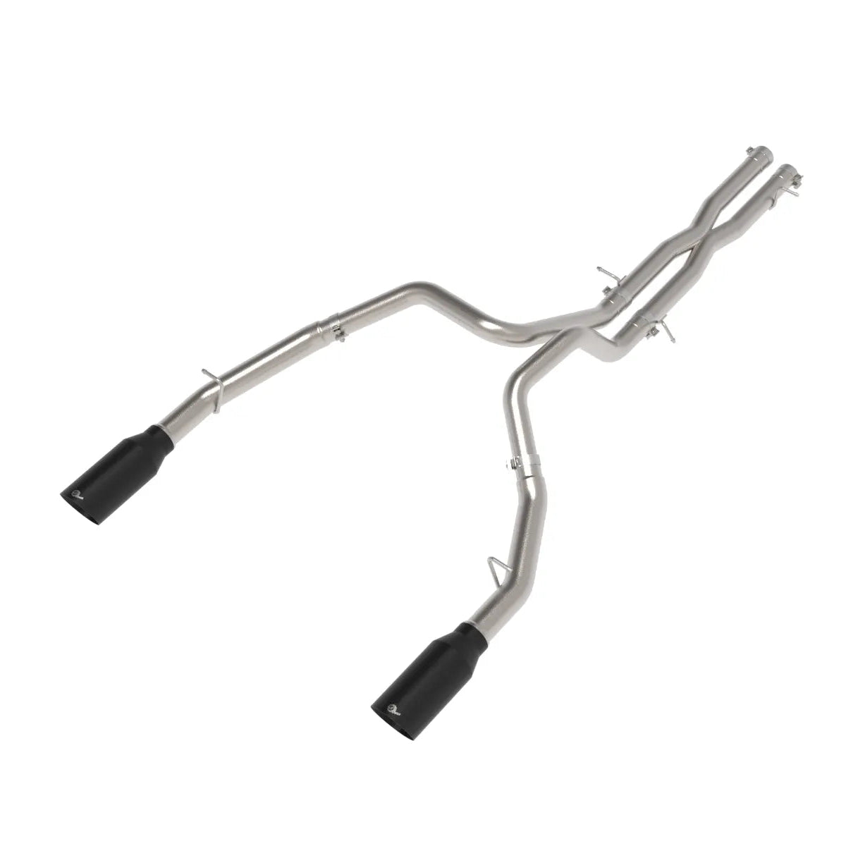 2025+ Ram RHO Vulcan Series 3 IN to 3-1/2 IN 304 Stainless Steel Cat-Back Exhaust System Front View