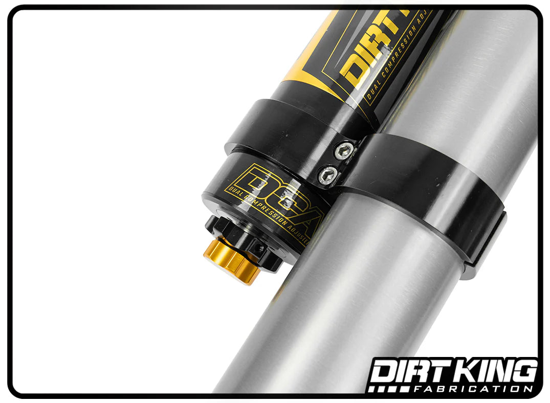 2019-2025 GM 1500 2.5 Smooth Body Shocks | DCA Piggyback Reservoir Front View