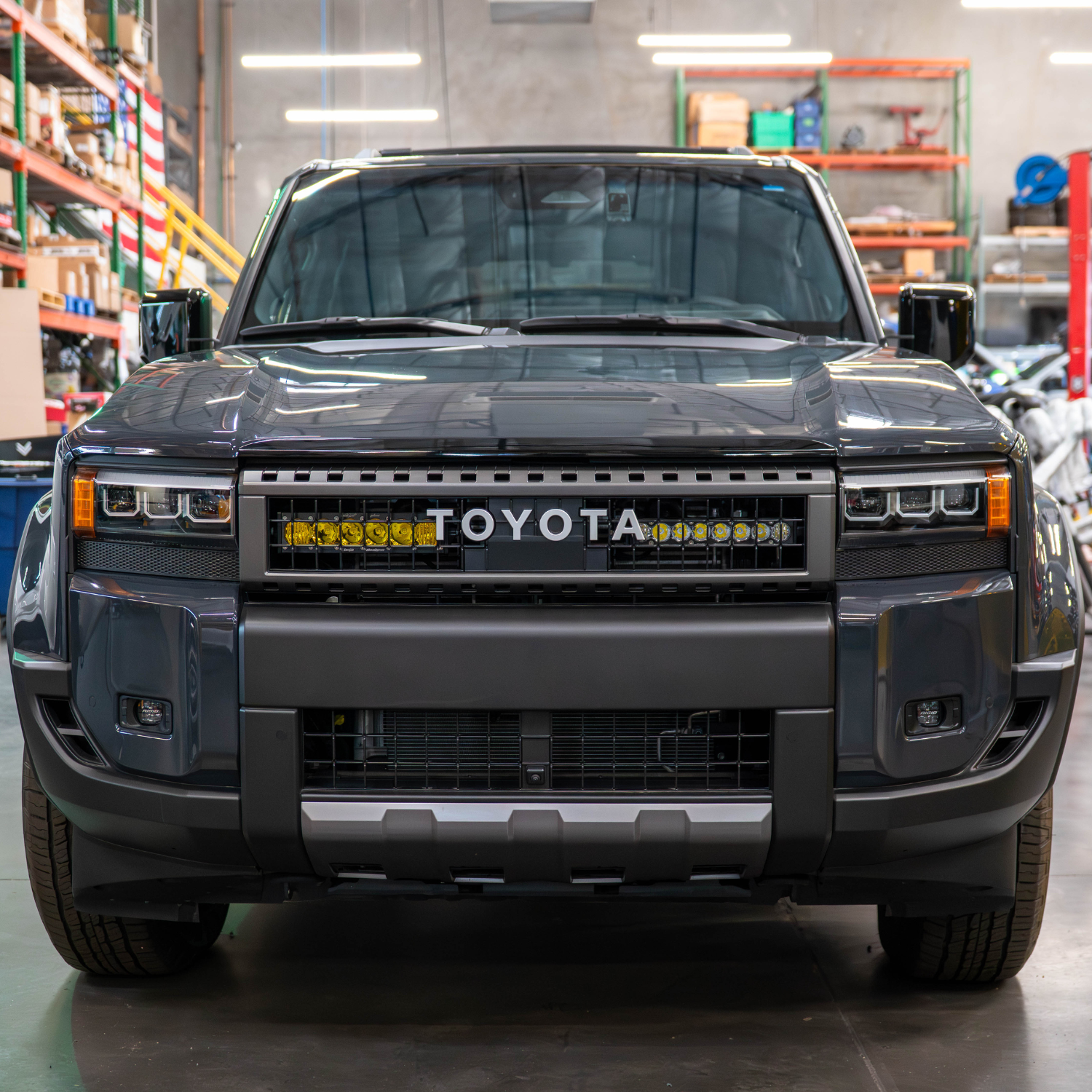 2024+ Toyota Land Cruiser SDHQ Built Behind The Grille Light Bar Mount