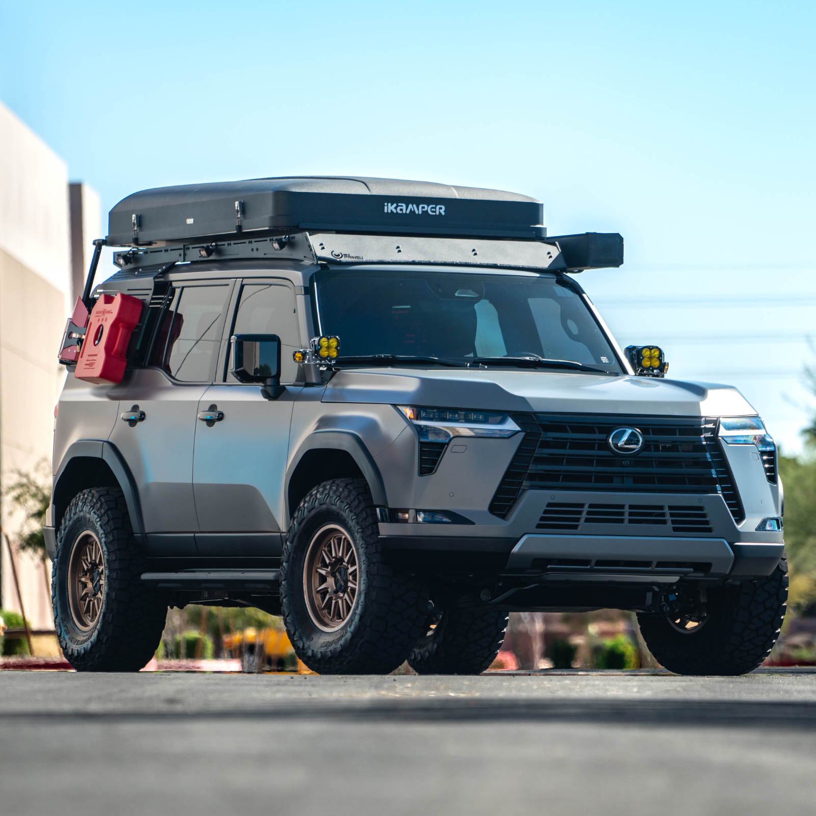 SDHQ Built '24-25 GX550 A-Pillar Light Mounts