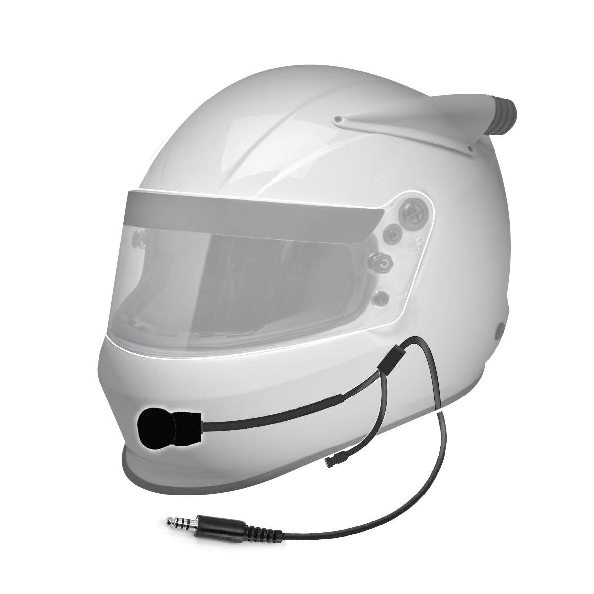 PCI Nascar Helmet Wiring Kit Front View