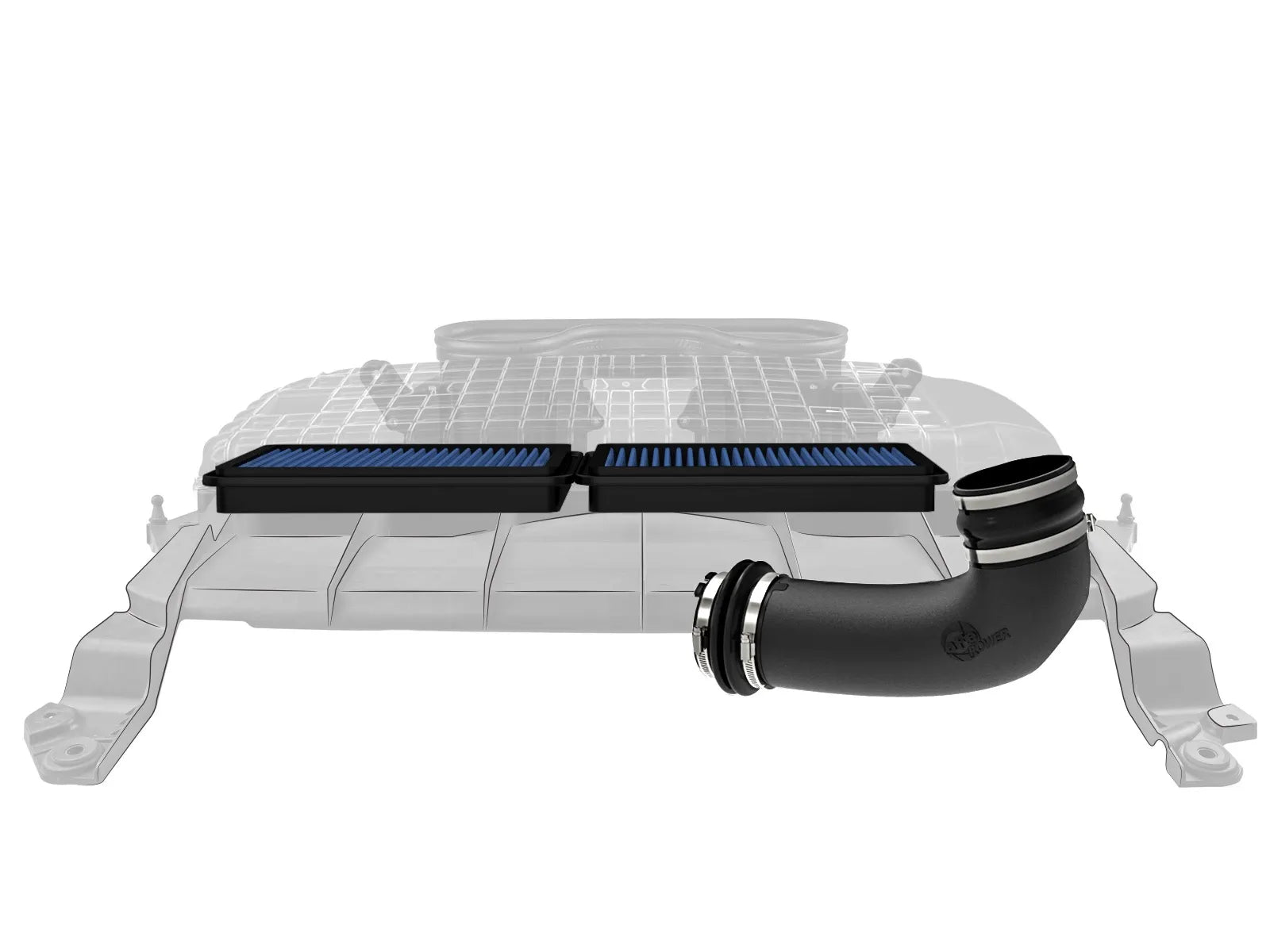 2021-2024 Ram TRX Super Stock Induction System Front View