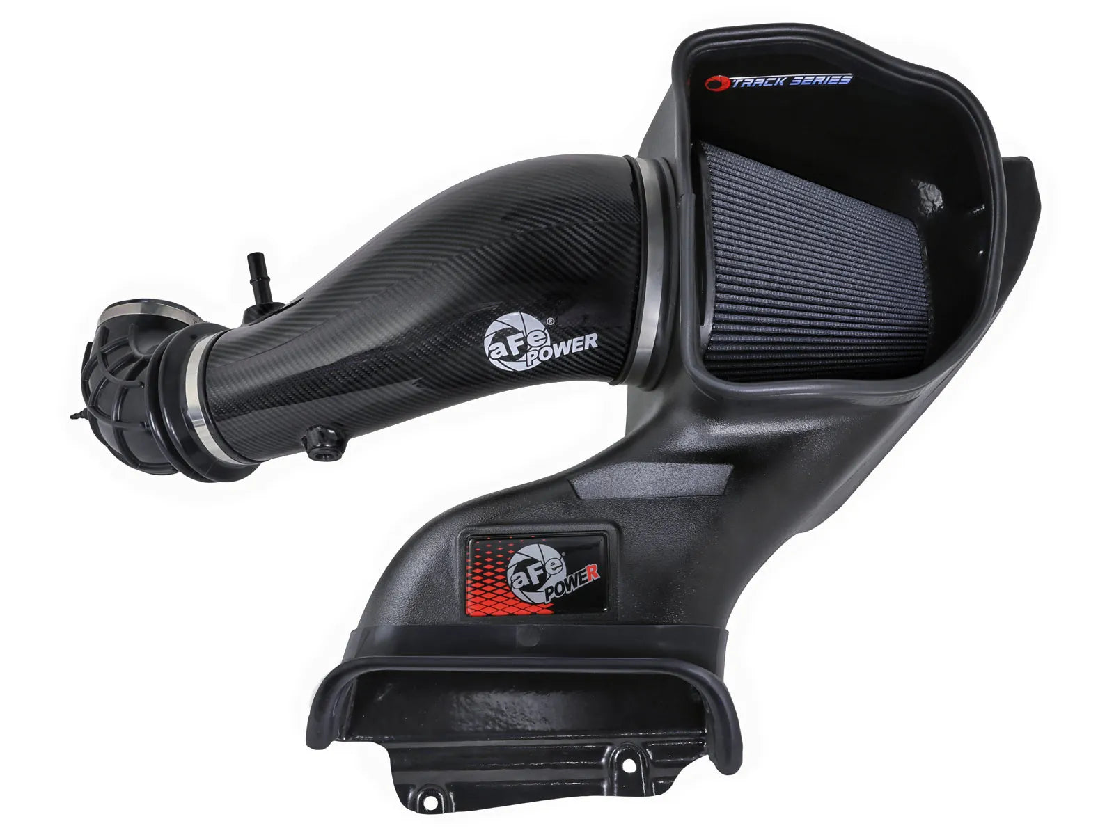 2023+ Raptor R Track Series Carbon Fiber Cold Air Intake System Front View