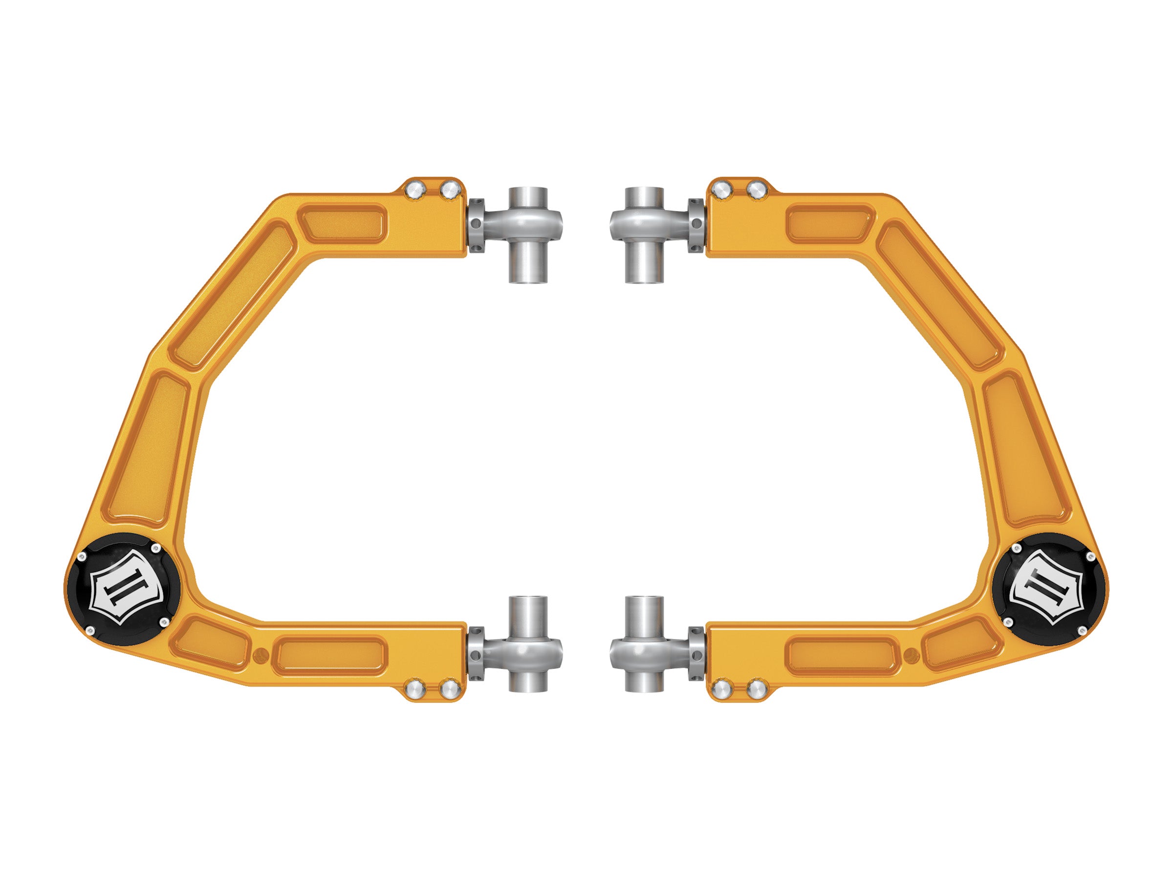 BILLET UPPER CONTROL ARMS W/ DELTA JOINT PRO - Anodized Gold