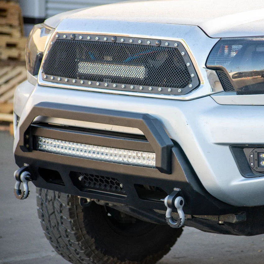 2012-2015 TOYOTA TACOMA PROLITE FRONT WINCH BUMPER Front View
