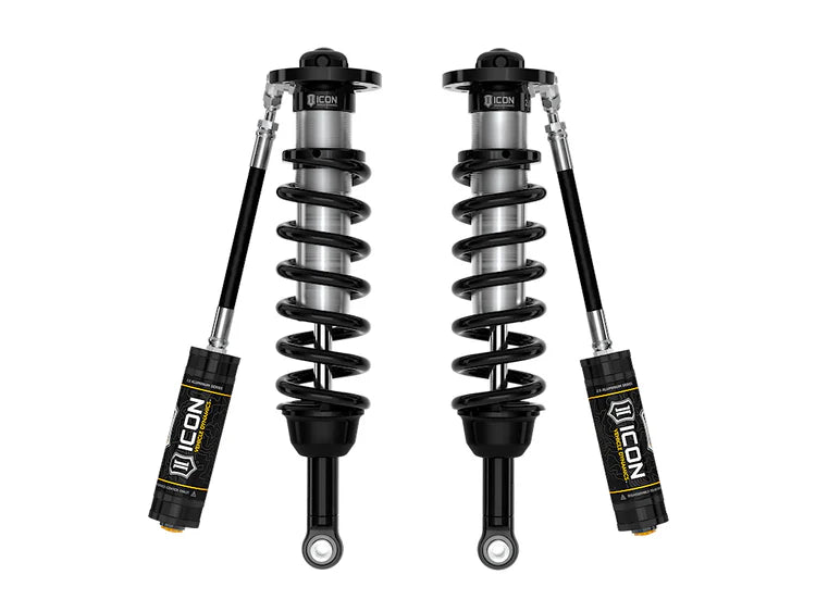 ICON 2025 Toyota 4Runner 4WD, 1.25-3" Lift, Front, 2.5 Series Coilover Kit, Remote Reservoir