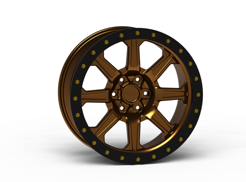 G500 Simulated Beadlock Wheel 20x9.0" 5 & 6 Lug - Standard Ring