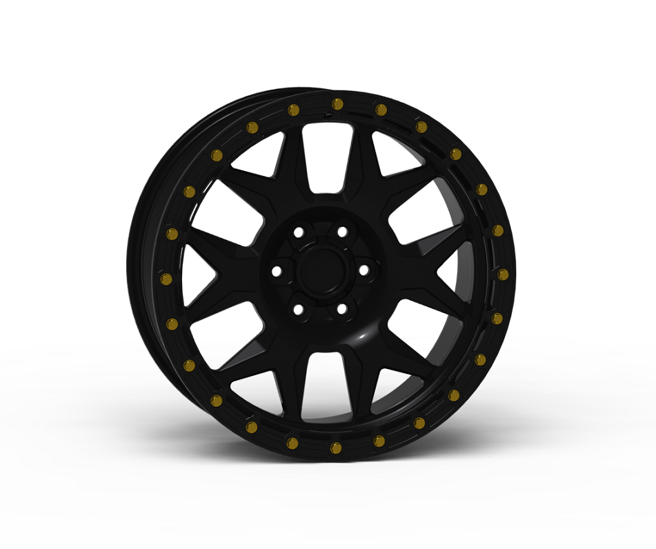 G700 Simulated Beadlock Wheel 20x9.0" 5 & 6 Lug - Standard Ring