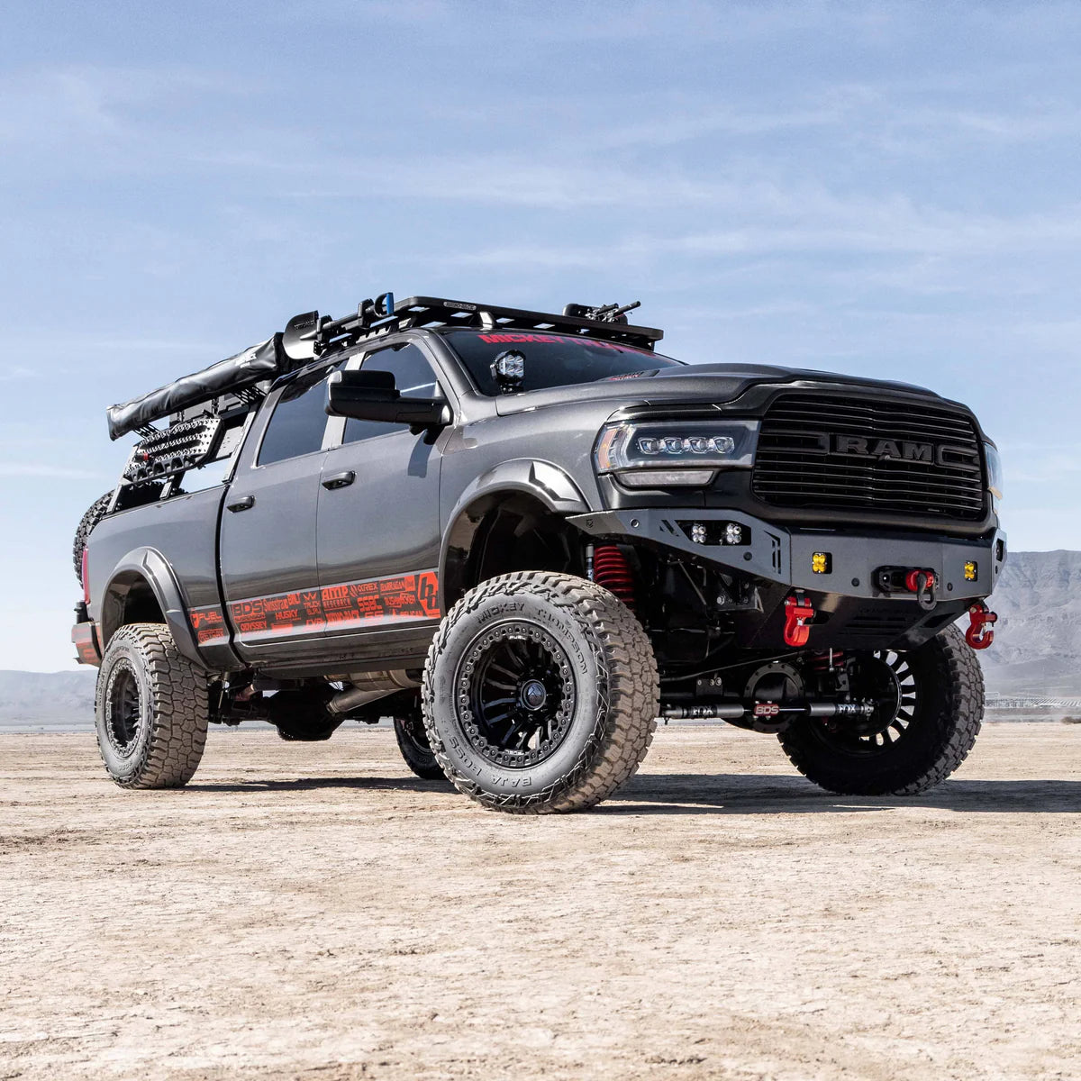 2019-2025 RAM 2500/3500 OCTANE SERIES FRONT WINCH BUMPER Front View