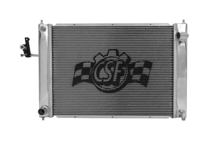 09-20 Nissan 370Z / 08-13 Infiniti G37 (MT) Triple-Pass Radiator + AC Condenser Front View