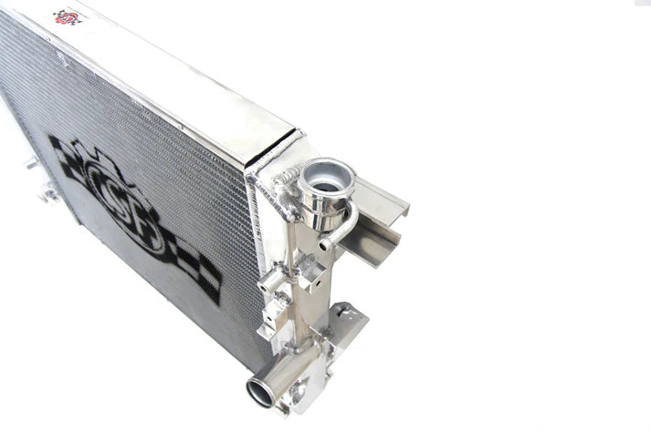 07-12 Jeep Wrangler (JK) Heavy Duty (AT & MT) All-Aluminum Radiator Front View