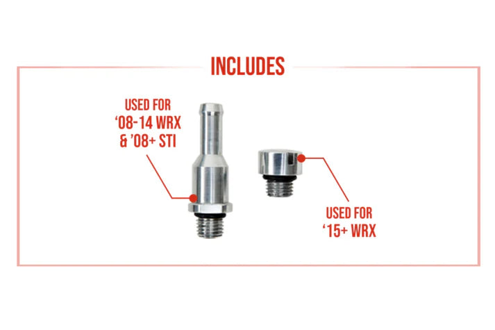 08-14 Subaru WRX / STI / 15-21 Subaru WRX 2-Row 42mm Race-Spec Radiator Front View
