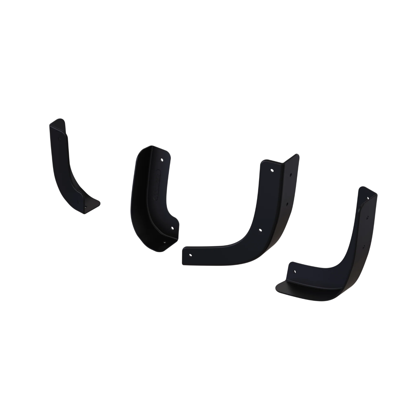 '19-24 Silverado 1500 Factory Mud Flap Delete Kit Front View