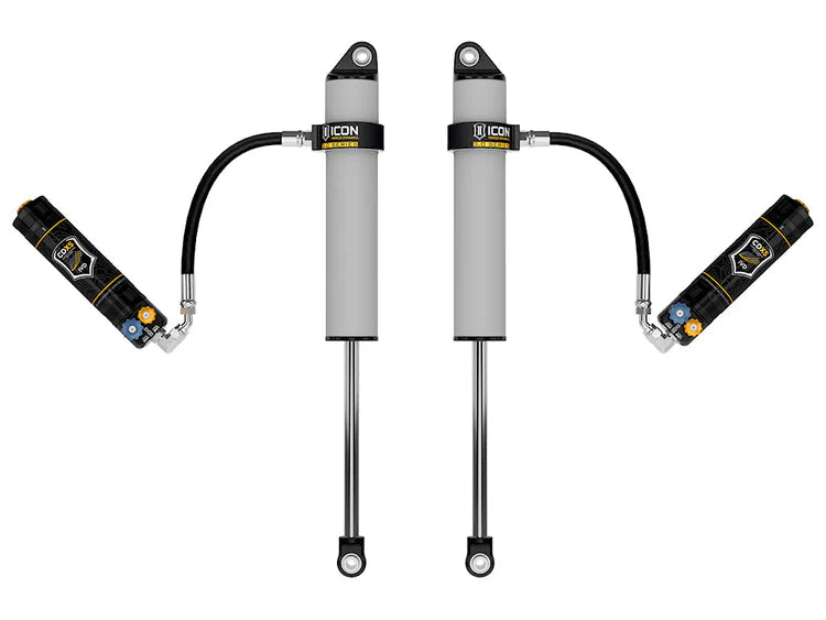 ICON 2011-2026 GM 2500/3500 HD, 0-2" Lift, Rear, V.S. 3.0 Series Shock Absorbers, Remote Reservoir w/ CDXS, Pair