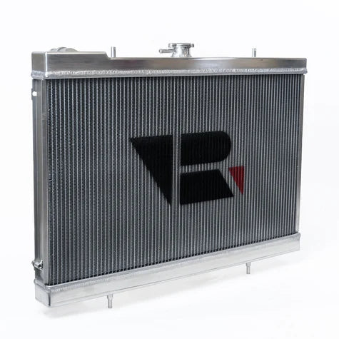 R32 Skyline GT-R/GTS Full Billet Aluminum High-Performance Radiator Front View