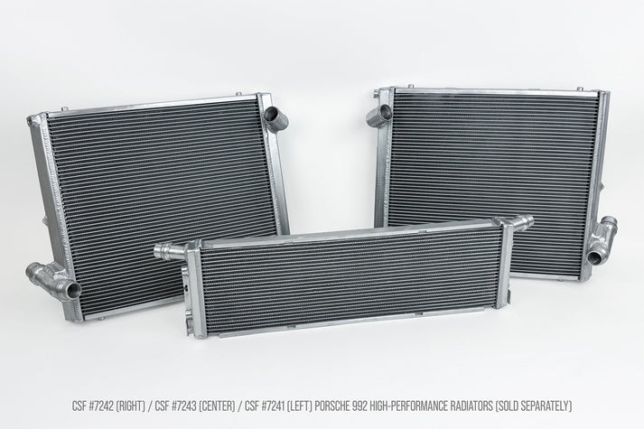 Porsche 992 911 High-Performance All-Aluminum Radiator (Left)