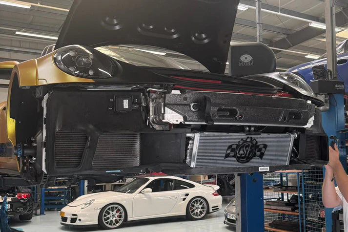 Porsche 992 911 High-Performance All-Aluminum Radiator (Center)