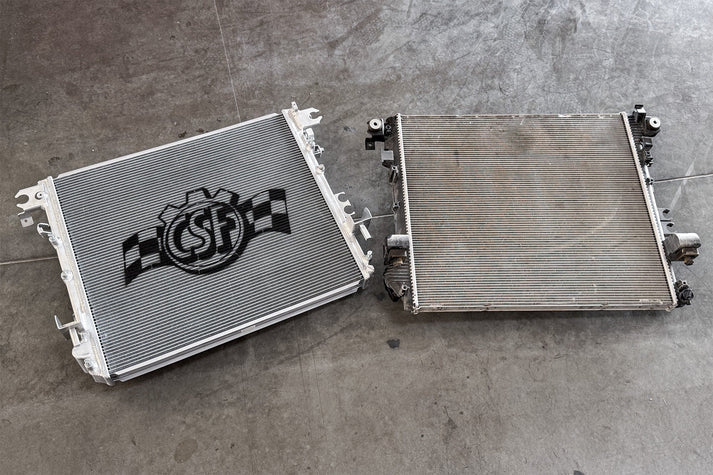 Heavy-Duty All-Aluminum Radiator Front View