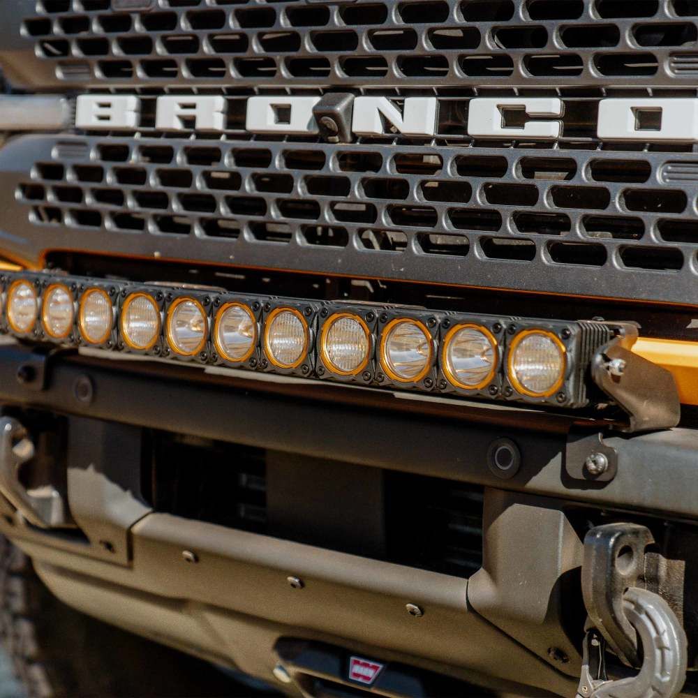 KC HiLites Light Bar Mount for 30" FLEX ERA® LED Light Bar - Front Bumper - GEN6 2021+ Ford Bronco