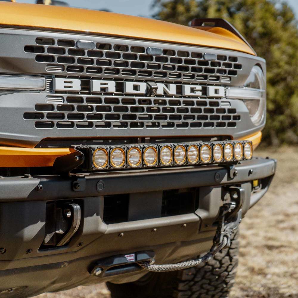KC HiLites Light Bar Mount for 30" FLEX ERA® LED Light Bar - Front Bumper - GEN6 2021+ Ford Bronco