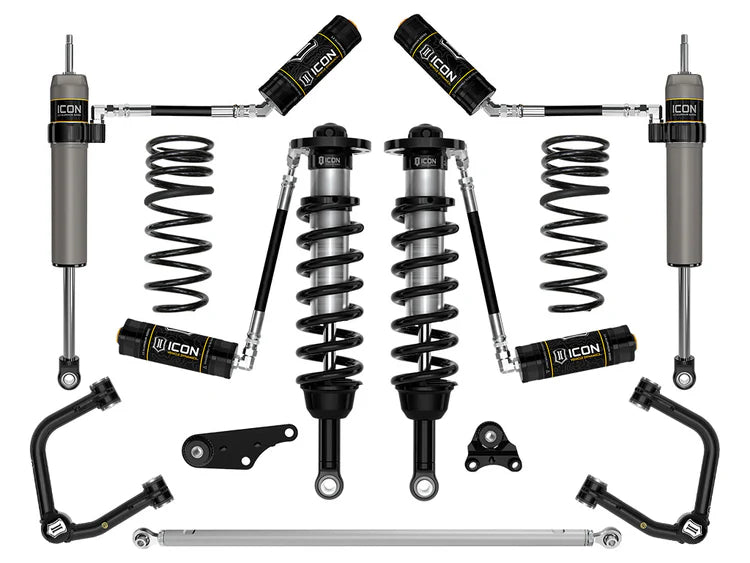 ICON 2025 Toyota 4Runner 4WD, 1.25-3" Lift, Stage 6 Suspension System, Tubular