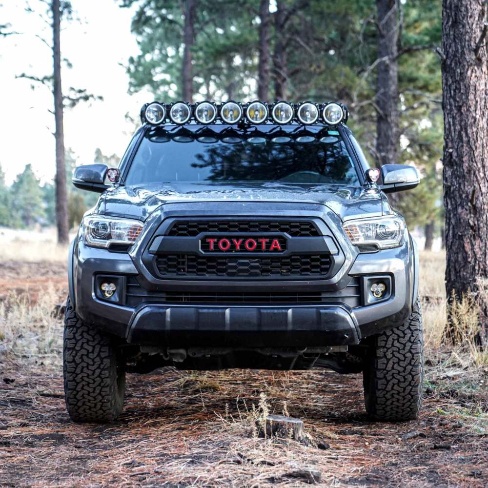 KC HiLites Bracket Set - Fog Pocket Kit for FLEX ERA 3 | Brackets and Bezels - For Toyota Vehicles (pr)