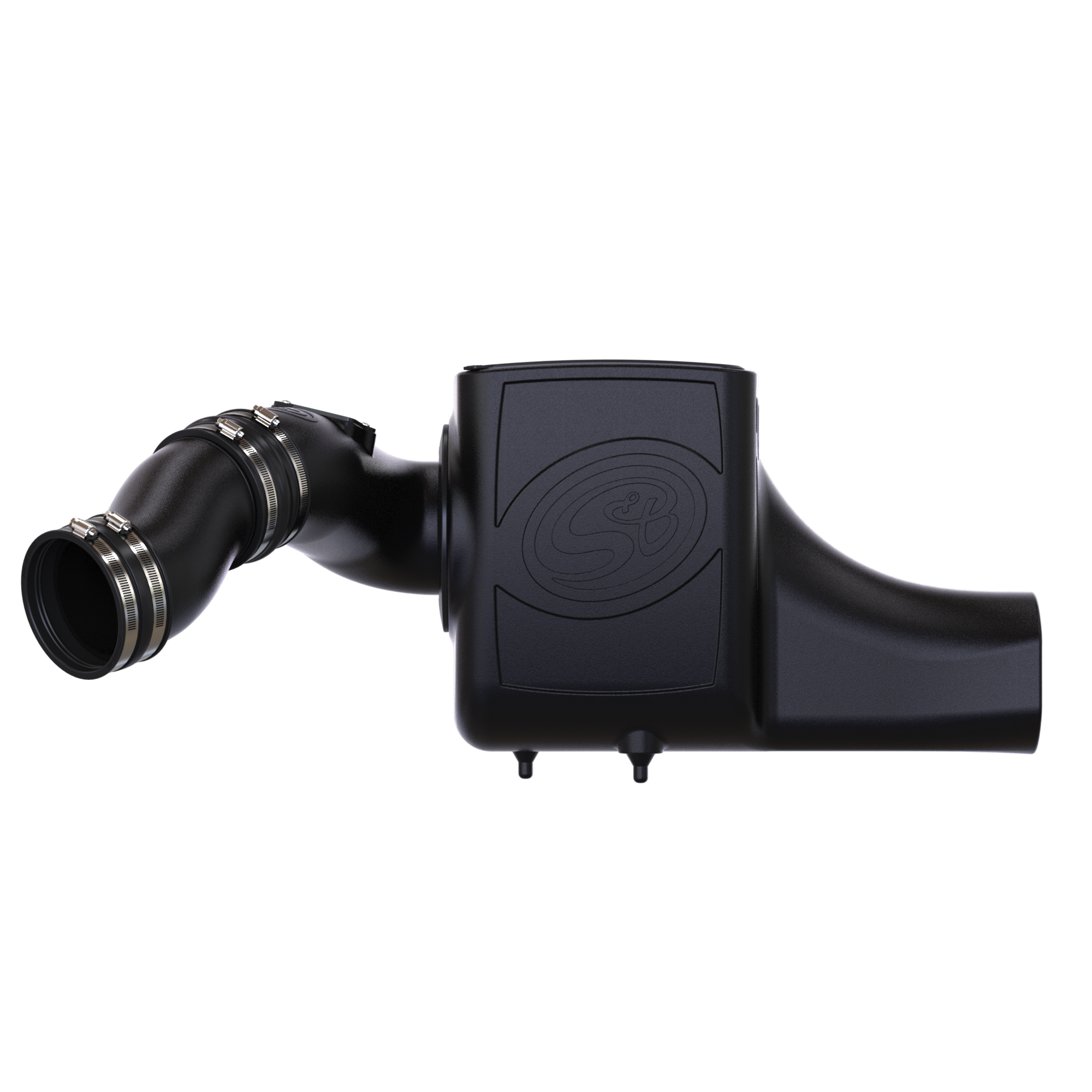 S&B Cold Air Intake for 2003-2007 Ford Powerstroke 6.0L Side View