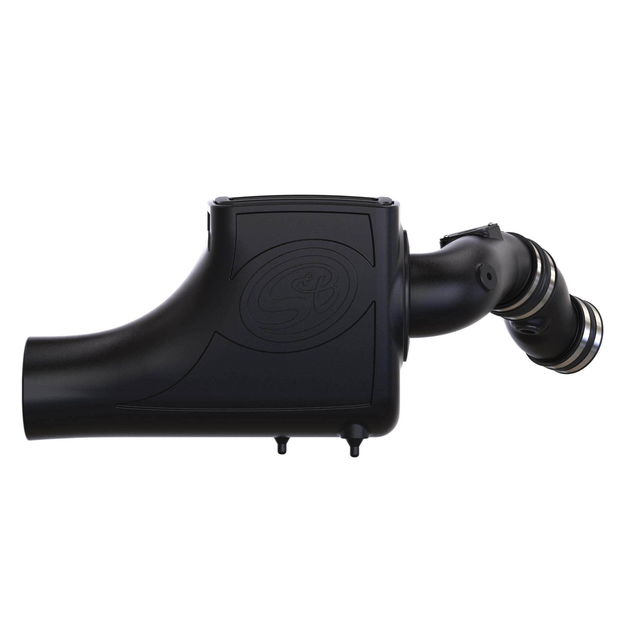 S&B Cold Air Intake for 2003-2007 Ford Powerstroke 6.0L Side View