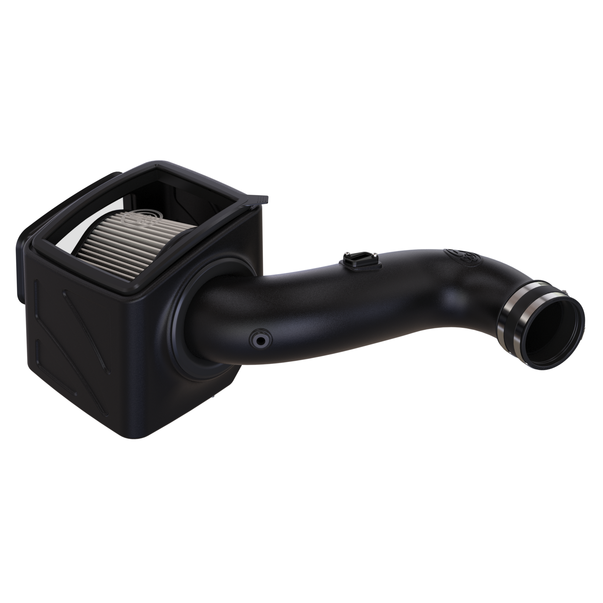S&B Cold Air Intake for 2007-2010 Chevy / GMC Duramax LMM 6.6L Side View