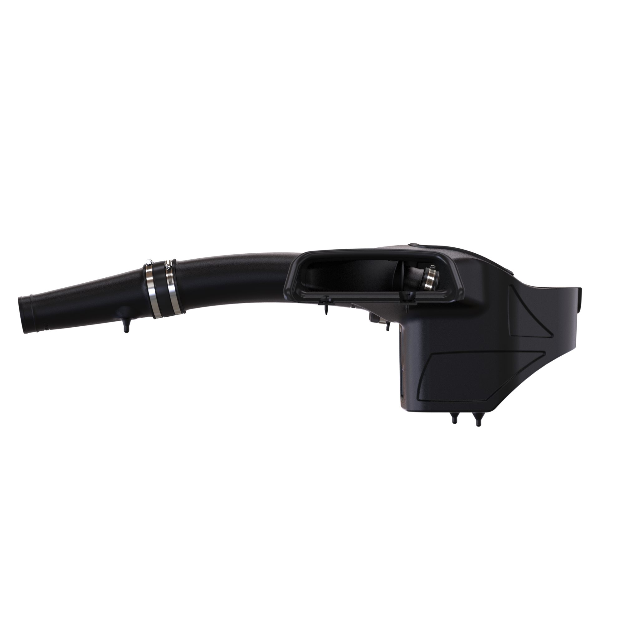 S&B Cold Air Intake for 2018-2021 Ford F-150 Powerstroke 3.0L Side View