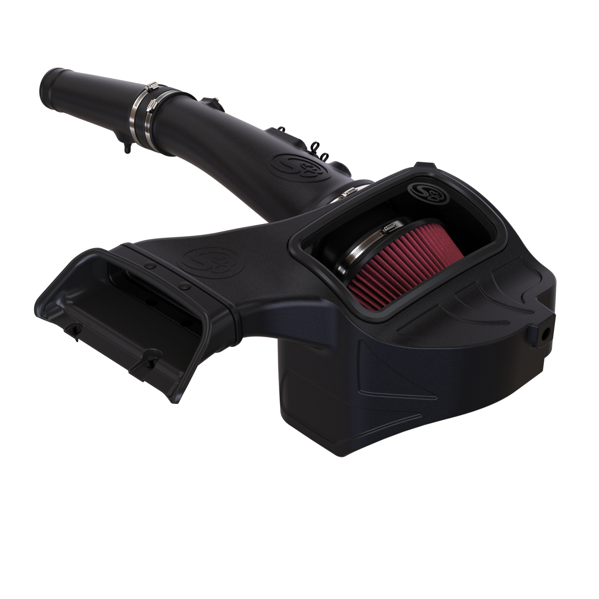 S&B Cold Air Intake for 2018-2021 Ford F-150 Powerstroke 3.0L Front View