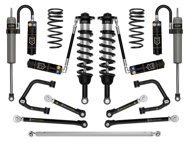 ICON 2025-2026 Toyota 4Runner 2WD, 1.25-3" Lift, Stage 11 Suspension System, Tubular