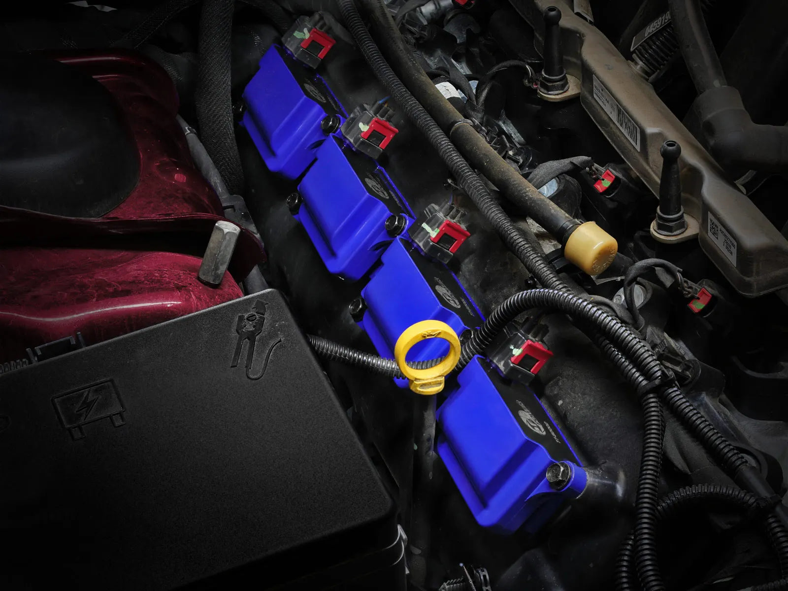 2021-2024 Ram TRX AFE Power SCORCHER High-Performance Ignition Coil (8 Pack) Front View