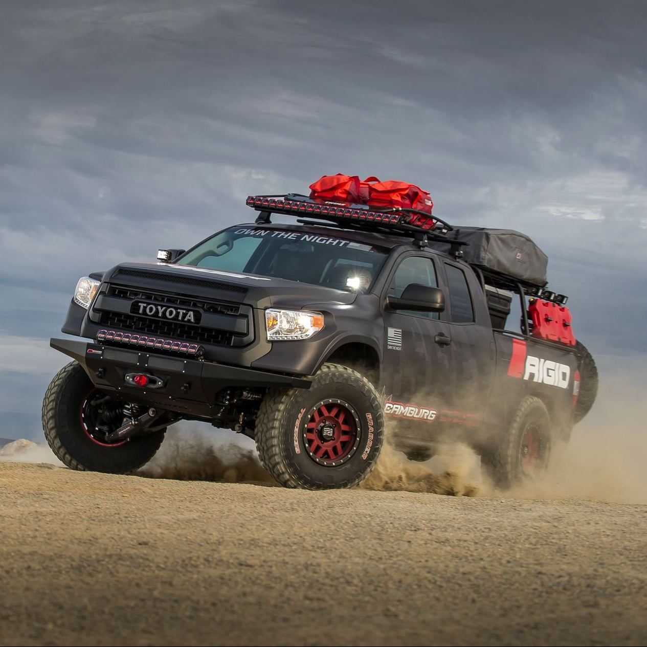 2007-2013 Toyota Tundra SDHQ Built A-Pillar Light Mounts