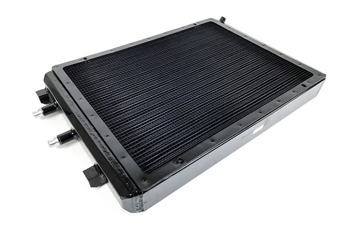 BMW F8X M3/M4 Front Mount Heat Exchanger w/ rock guard Front View